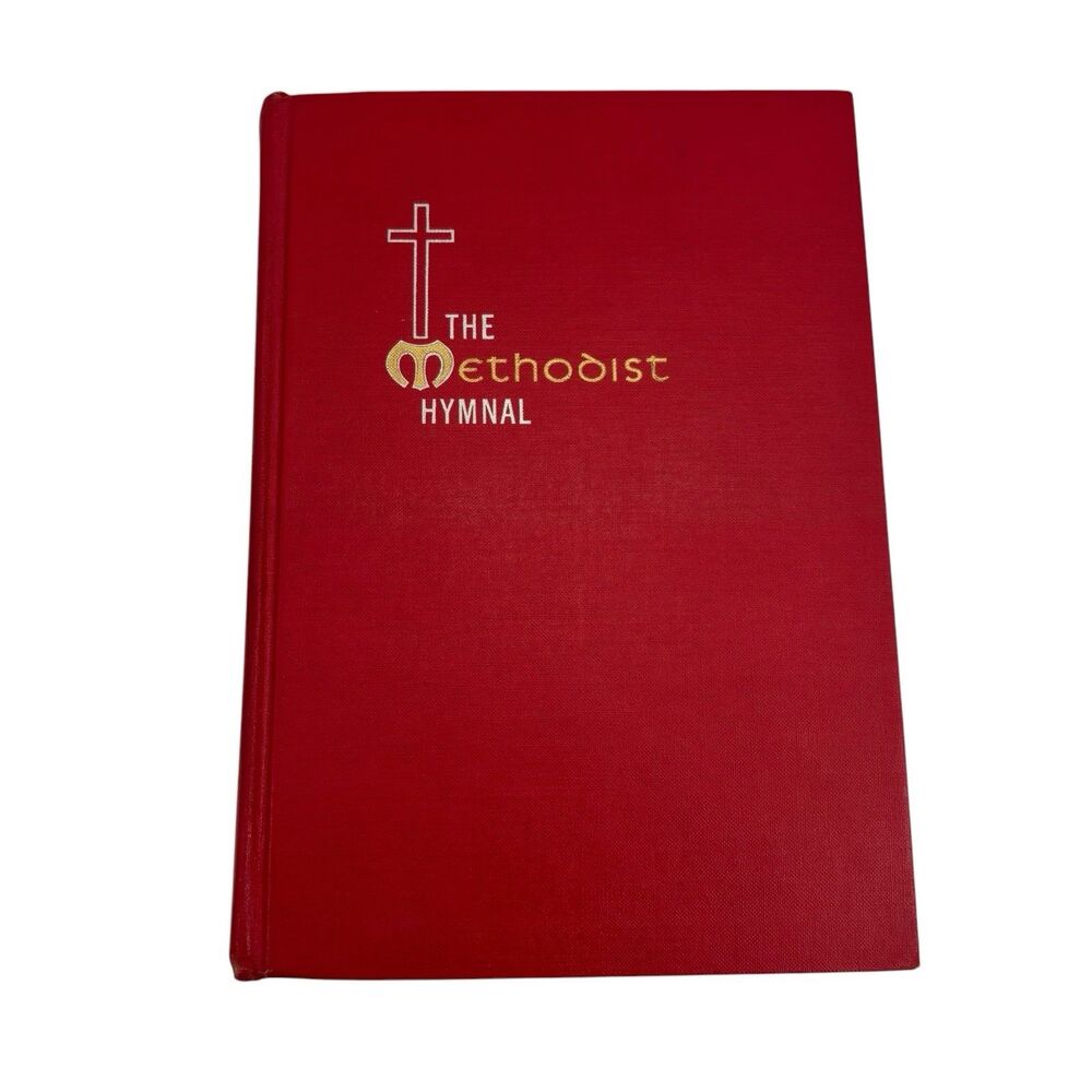 Vintage 1966 Methodist Hymnal Official Hymns Hardcover Church Book